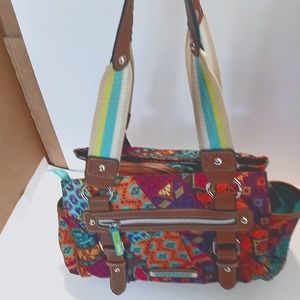 Women's Lily bloom multicolor purse shoulder bag!!